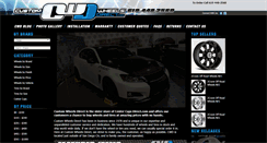 Desktop Screenshot of customwheelsdirect.com